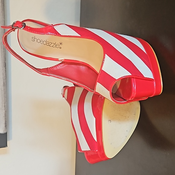 Hillary platform slingback heels by Shoedazzle Sz 7.5 - Picture 2 of 4